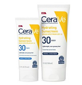 Cerave Sunscreen Bundle SPF 30 , Contains Mineral Sunscreen