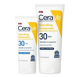 Cerave Sunscreen Bundle SPF 30 , Contains Mineral Sunscreen