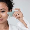 Natural Jade Stone Guasha Board for Face and Body Beauty