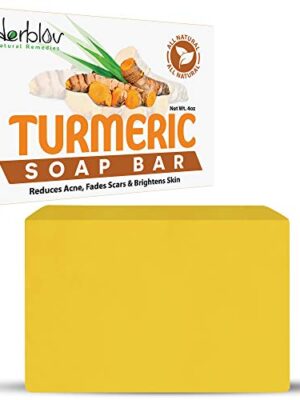 Turmeric Soap Bar for Face,Body - All Natural