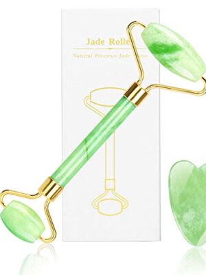 Anti-aging Face Jade Roller and Gua Sha Massage Tool Set