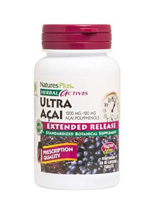 NaturesPlus Herbal Actives Ultra Acai - 1200 mg