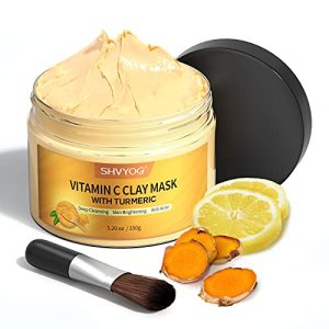 Turmeric Vitamin C Clay Mask, SHVYOG Vitamin C