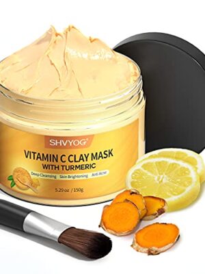 Turmeric Vitamin C Clay Mask, SHVYOG Vitamin C