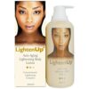 LightenUp Anti-Aging Body Lotion 400ml with Argan Oil and Shea Butter in a sleek air-free bottle
