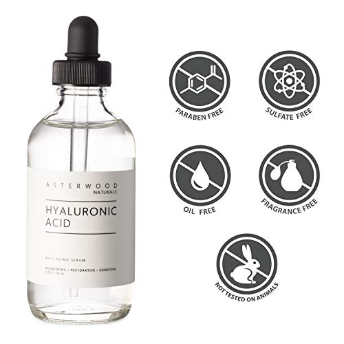Face Moisturizer for Dry Skin and Fine Lines Hyaluronic Acid Serum