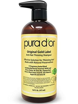 PURA D'OR Original Gold Label Anti-Thinning Biotin Shampoo