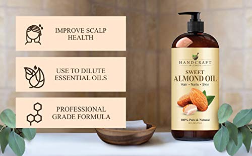 Handcraft Sweet Almond Oil - 100% Pure and Natural