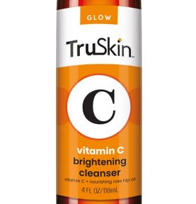 TruSkin Vitamin C Facial Cleanser, Brightening Anti-Aging Face Wash