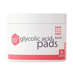 20% Glycolic Acid Pads Exfoliating And Resurfacing AHA Peel Face Wipes