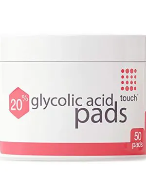 20% Glycolic Acid Pads Exfoliating And Resurfacing AHA Peel Face Wipes
