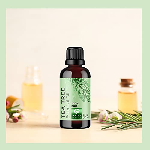 100% Tea Tree Oil Pure - Tea Tree Essential Oil for Skin