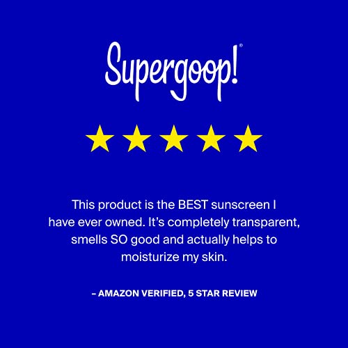 Supergoop! Glow Oil SPF 50 - Hydrating Sunscreen with Marigold & Vitamin E, 5.0 fl oz