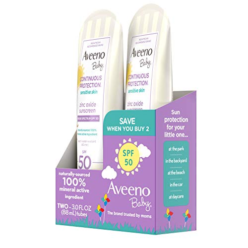 Aveeno Baby Continuous Protection Zinc Oxide