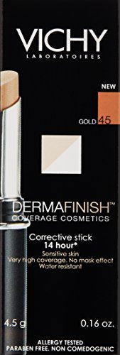 Vichy Dermafinish Concealer Stick 45 Gold - 12-Hour Coverage for Flawless Skin