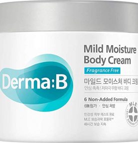 Derma B Mild Moisture Body Cream for Dry & Sensitive Skin