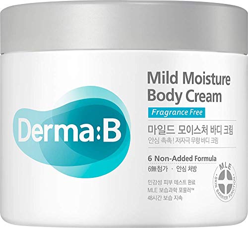 Derma B Delicate Moisture Physique Cream for Dry & Delicate Pores and skin 🌼