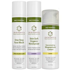 Organic Skin Care Daily Essentials Kit - One Step Face Wash