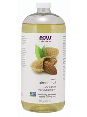 NOW Solutions, Sweet Almond Oil, 100% Pure Moisturizing Oil