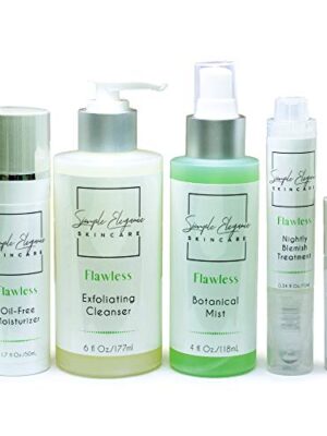 Flawless - Acne Treatment Skin Care Set for Blemish Prone Skin