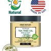 100% Natural Tea Tree Oil Body, Foot Scrub with Dead Sea Salt