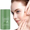 Green Tea Facial Cleanser Stick,Purifying Clay Stick Mask