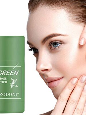 Green Tea Facial Cleanser Stick,Purifying Clay Stick Mask
