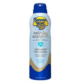 Banana Boat Hair, Scalp Defense Reef Friendly Sunscreen Spray