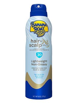 Banana Boat Hair, Scalp Defense Reef Friendly Sunscreen Spray