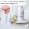 Eva Naturals Neck Firming Cream (1.7 oz) - Achieve a Youthful Glow with Firming Lotion for Neck, Face, and Décolleté - Defy Aging, Diminish Wrinkles, and Boost Elasticity with Vitamin C! ✨