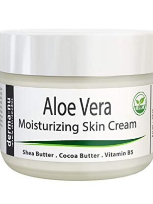 Organic Aloe Vera Lotion for Face - Facial Moisturizng for Dry Skin