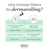 Sdara Skincare Derma Roller For Face w/ 540 Titanium Micro Needles
