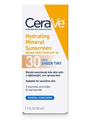 CeraVe Tinted Sunscreen with SPF 30