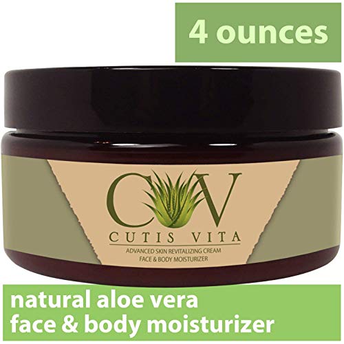 Natural Moisturizing Cream with Aloe Vera and Shea Butter for Relief from Eczema