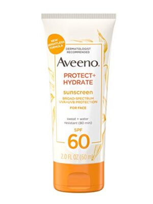 Aveeno Protect + Hydrate Moisturizing Face Sunscreen Lotion