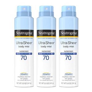Neutrogena Ultra Sheer Body Mist Sunscreen Spray