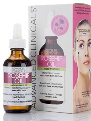 Advanced Clinicals Rosehip Oil Anti-wrinkle Face Oil
