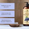 Handcraft Grapeseed Oil – 100% Pure, Expeller-Pressed Therapeutic Grade for Skin, Hair & Aromatherapy (16 fl. oz) 🌿✨