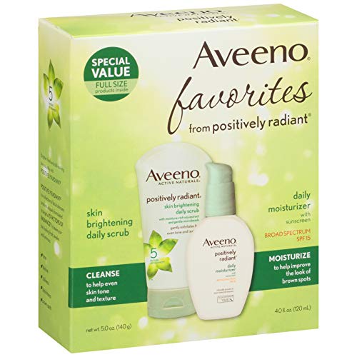 Aveeno Positively Radiant Morning Radiance Skin Care Gift Set