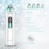 Blue Light Pore Cleaner Blackhead Remover – USB Rechargeable Vacuum with 3 Modes & 4 Probes 🌟🔵