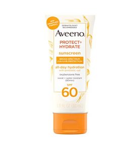 Aveeno Protect + Hydrate Moisturizing Body Sunscreen Lotion