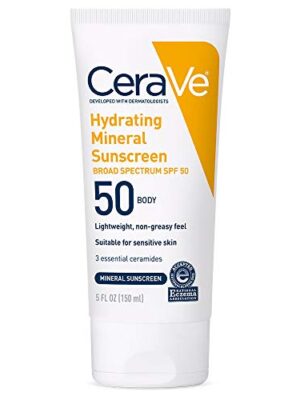 CeraVe 100% Mineral Sunscreen SPF 50