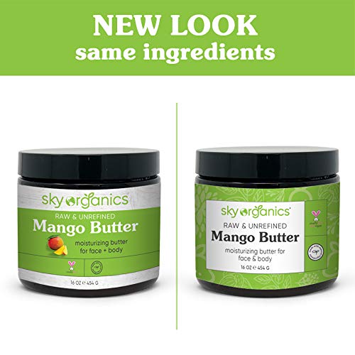 Mango Butter (16oz x 2 Pack) 100% Pure