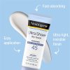 Neutrogena Ultra Sheer Dry-Touch Sunscreen Lotion SPF 45, TSA-Compliant Travel Size, Pack of 2, 6 Fl Oz - Lightweight Sun Protection for Outdoor Activities ☀️