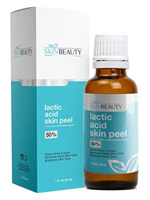 LACTIC Acid 50% Skin Chemical Peel- Alpha Hydroxy