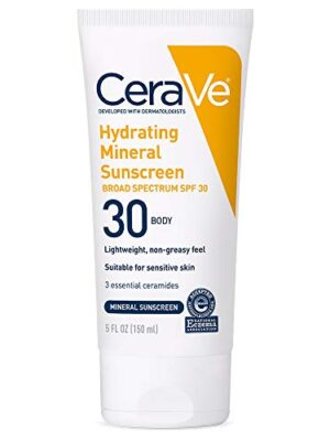 CeraVe 100% Mineral Sunscreen SPF 30