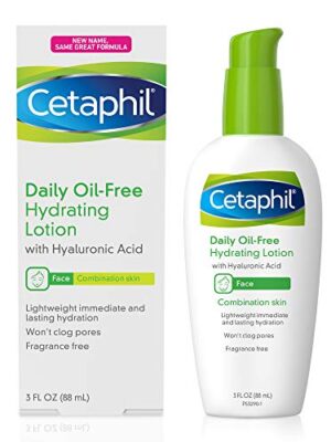 Cetaphil Face Moisturizer Face Lotion with Hyaluronic Acid