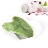 Rose Quartz Gua Sha Massage Tool - Facial Beauty Instrument for Women - Skin Care and Face Sculpting Tool - Neck Massager - Slimming and Firming SPA Board