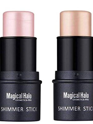 Cream Highlighter Stick Duo glowing shimmer sticks