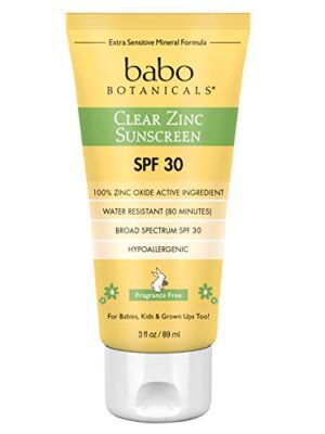 Babo Botanicals Zinc Sunscreen Lotion SPF 30